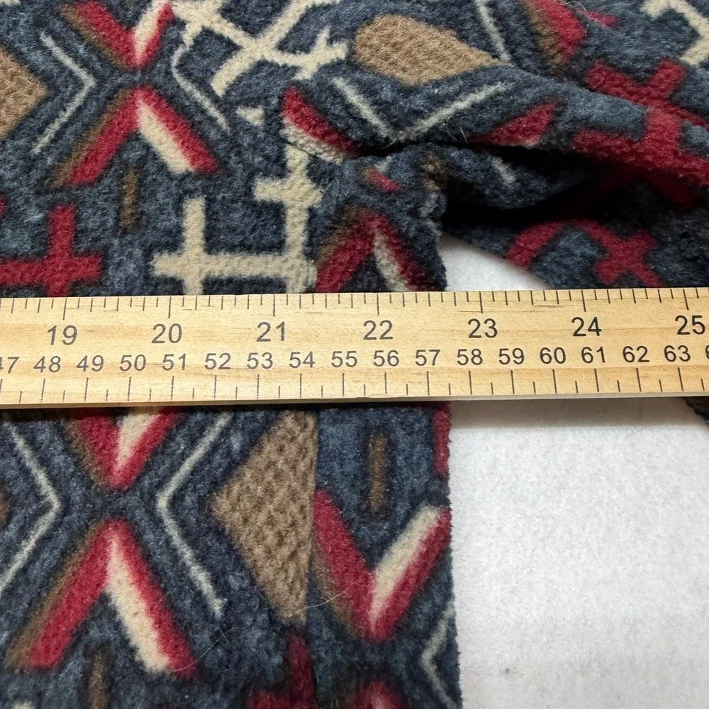 Vintage Woolrich Fleece Pullover Mens‎ XL Aztec Print Southwest 1/4 Zip 90s